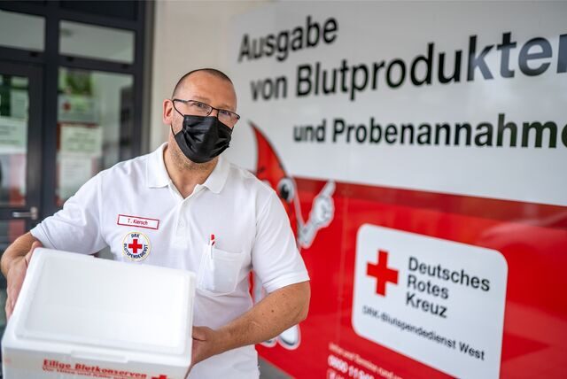 Das Rote Kreuz warnt: Krankenwelle sorgt für Notstand beim Blutspenden.