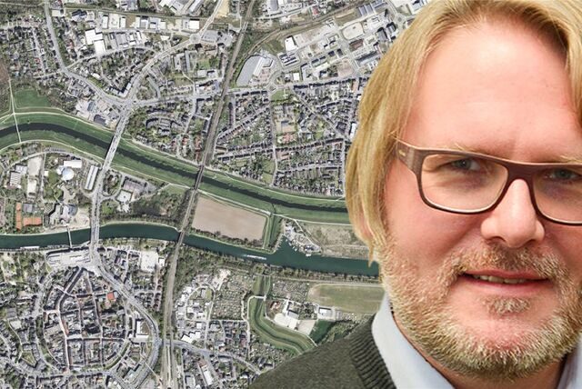 Wilhelm Deitermann vom LANUV hat sich ebenfalls mit dem Phänomen beschäftigt, warum, die Lippe in Luftbildern dunkler wirkt als der Wesel-Datteln-Kanal.