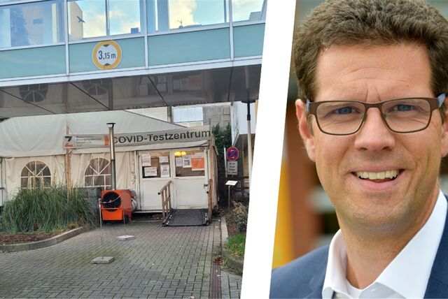 Das MVZ am Marien-Hospital testet täglich mehr als 100 Patienten und Mitarbeitende. Leiter Arne Hutmacher betont die Qualität der Tests.