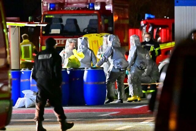 Spezialkräfte beim Terror-Einsatz in Castrop-Rauxel.