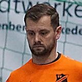 Thomas Ruzok spielt normalerweise im Feld, bei den Stadtmeisterschaften stand er dagegen für seinen SV Frömern im Tor.