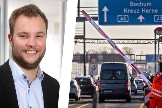 Florian Zintl arbeitet für den Chemiepark und pendelt nach Marl. Staus auf der A 43 nimmt er dafür in Kauf.