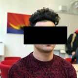 Jalal J. auf einem Porträtfoto von 2018 im Berufskolleg Castrop-Rauxel.
