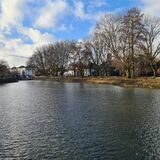 Im Gondelteich in Castrop-Rauxel zeigt sich wieder eine geschlossene Wasserfläche.