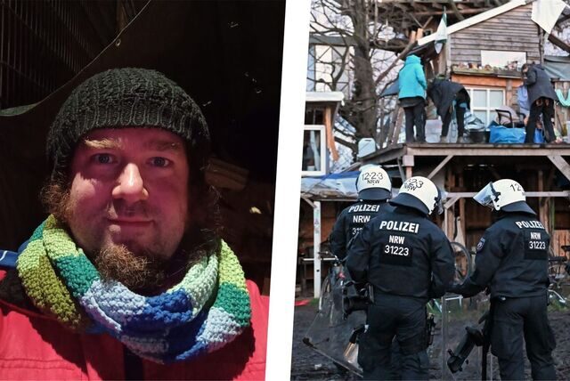 Gregor aus Dortmund hat sich an dem Protest in Lützerath beteiligt. Für ihn ist der Klimaschutz auch ein Thema aber nicht sein primäres.