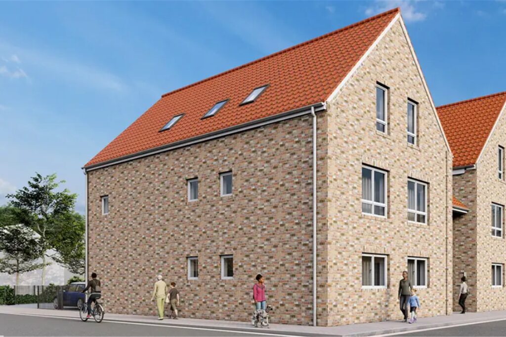 Bau eines Mehrfamilienhauses mitten in Lembeck Bau eines Mehrfamilienhauses mitten in Lembeck