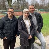 Dr. Ali Abdali, Prof. Dr. Khadijeh Mohri und Andreas Schilasky hatten gemeinsam die Idee zum Sponsorenlauf