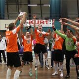 So jubelte der TuS 05 Sinsen 2015 über seinen zweiten Titel: In der Gunst der Fans liegt der vierfache Hallenstadtmeister diesmal aber nicht vorn.