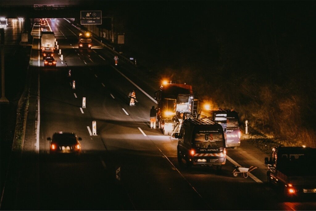 Feuerwehreinsatz auf der A2 bei Recklinghausen. Feuerwehreinsatz auf der A2 bei Recklinghausen.