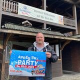Vest-Alm-Geschäftsführer Julian Weiß freut sich auf die nächste Après-Ski-Party in Marl-Sinsen.