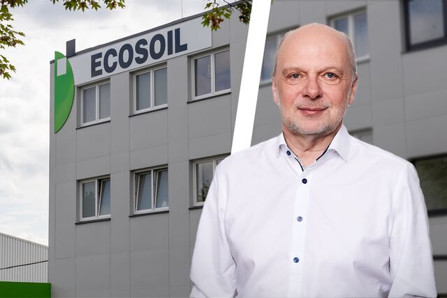 mann Hüttemann ist einer der Geschäftsführer von Ecosoil