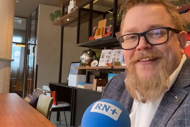Lars Krimmel im Moxy-Hotel in Dortmund