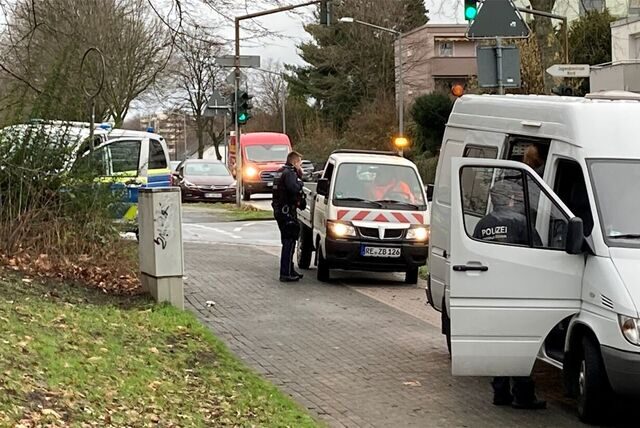 Polizei im Einsatz