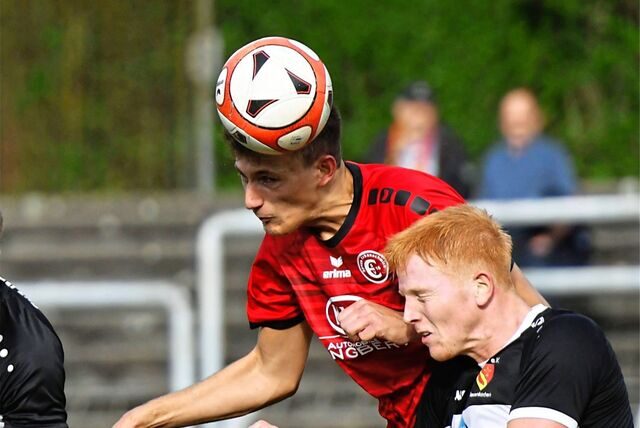 Nach Verletzungspause wieder voll im Training: Spvgg.-Innenverteidiger Andreas Ovelhey.