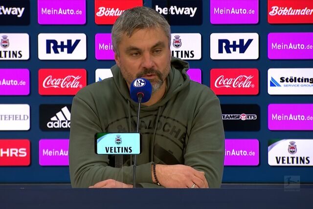 Cheftrainer Thomas Reis äußerte sich nach dem Spiel zum 0:0 gegen den 1. FC Köln.