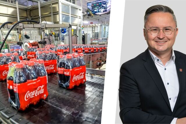 Martin Mura und die NGG fordern 400 Euro mehr Gehalt pro Monat für Beschäftigte von Coca-Cola. Für Donnerstag hat die Gewerkschaft zum Warnstreik aufgerufen.