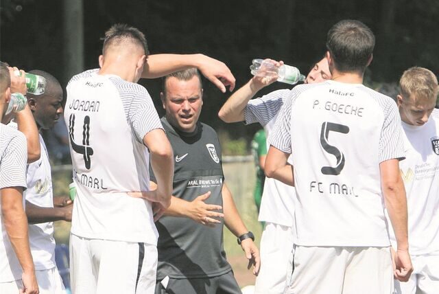Am Sonntag geht’s in der Bezirksliga weiter: Thomas Falkowski will mit dem FC Marl weiter angreifen.