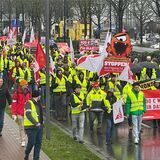 Warnstreik Coca-Cola in Dortmund
