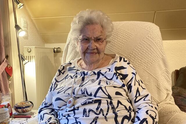 Anneliese Sustar feiert ihren 100. Geburtstag.
