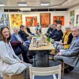 Das erste erfolgreiche Jahr ihres Kulturraums Mitte feierte ein Teil des Teams jetzt im „franz*“ in der Franziskaner-Passage.