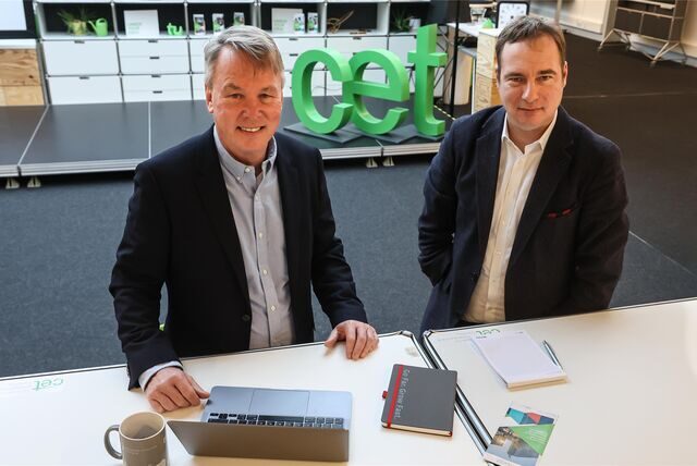 Bald Partner? Die TU Capital mit Geschäftsführer Dirk Kanngiesser (l.) zeigt Interesse, sich an Skynopoly von Gründer Conrad Dreier (r.) zu beteiligen.