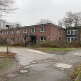 Die ehemalige Flüchtlingsunterkunft an der Langenbochumer Straße steht derzeit leer.