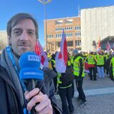 RN-Reporter Tim Schulze berichtet live vom Friedensplatz in Dortmund.