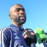 Eder Balanta gab heute sein erstes Interview für die Journalisten.