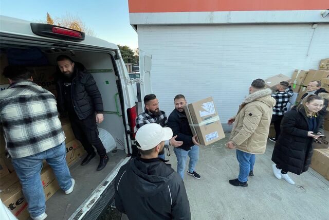 Spendenaktion in Castrop-Rauxel.