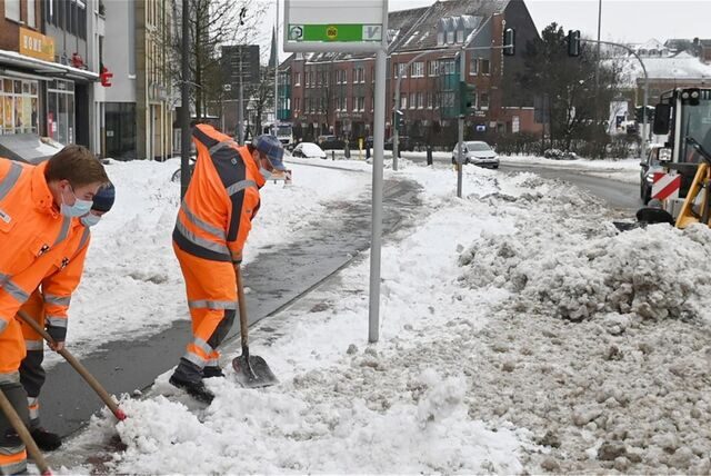Für den Winterdienst in Dorsten waren die Schneemassen vor zwei Jahren eine große Herausforderung.