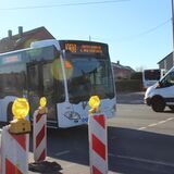 Ein Bus der Linie X13.