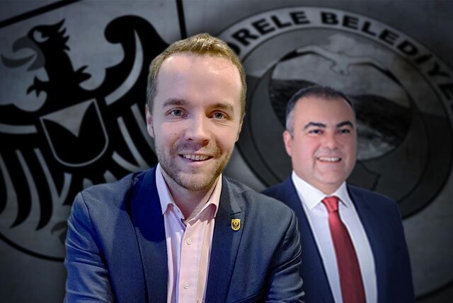 Waltrops Bürgermeister Marcel Mittelbach (vorne) hat an seinen türkischen Amtskollegen aus Görele, Tolga Erener, eine Solidaritätsbekundung geschickt.