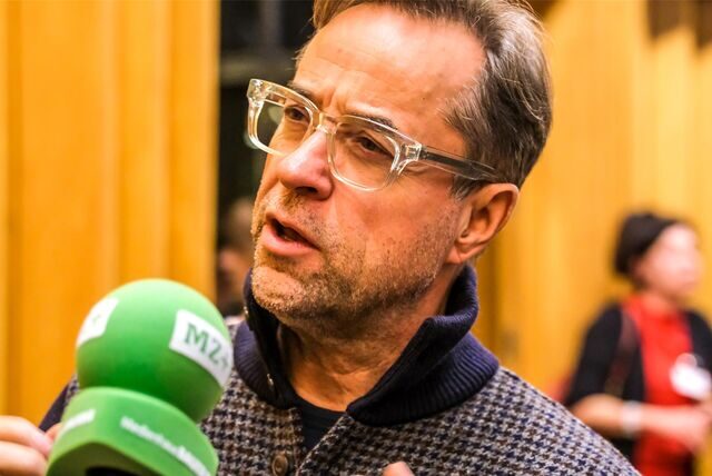 Jan Josef Liefers beim Bergfest im Marler Grimme-Institut.