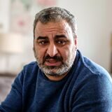Porträtaufnahme von Fadi El-Jaddouh. Er ist der Vater von Amir, der am 2. Februar 2023 in Recklinghausen von einem Zug erfasst und lebensgefährlich verletzt worden war. (Archivbild)