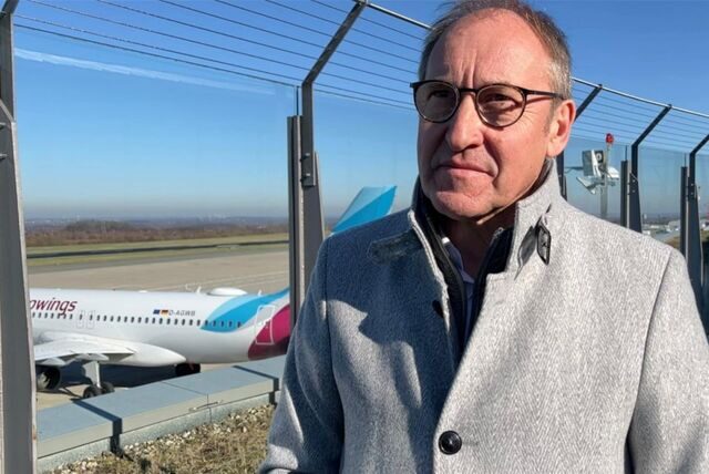 Der Dortmunder Flughafen-Chef Ludger van Bebber