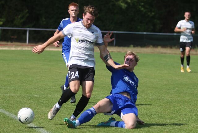 Für Nico Plechaty (l.) ist der FC Nordkirchen wie ein Zuhause.