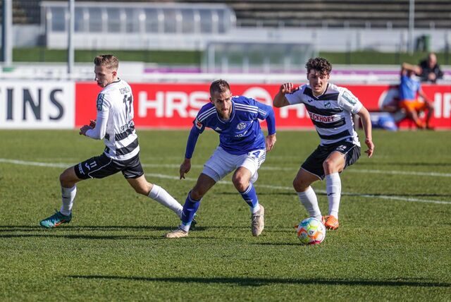 Dominick Drexler konnte über 90 Minuten gegen den SC Verl Spielpraxis sammeln.