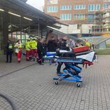 Einsatzkräfte an der U-Bahn-Station