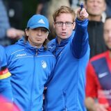 Waren beim FC Frohlinde ein Trainer-Duo: VfL-Bochum-Stadionsprecher Michael Wurst (l) und Stefan Hoffmann (r).