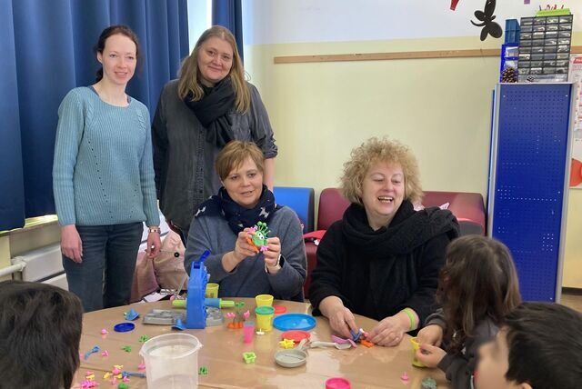 Im „Erdmännchen“-Projekt lernen Kinder aus geflüchteten Familien die deutsche Sprache spielerisch kennen.
