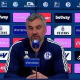 Die S04-Pressekonferenz vor dem Spiel gegen Union Berlin mit Schalke-Cheftrainer Thomas Reis.