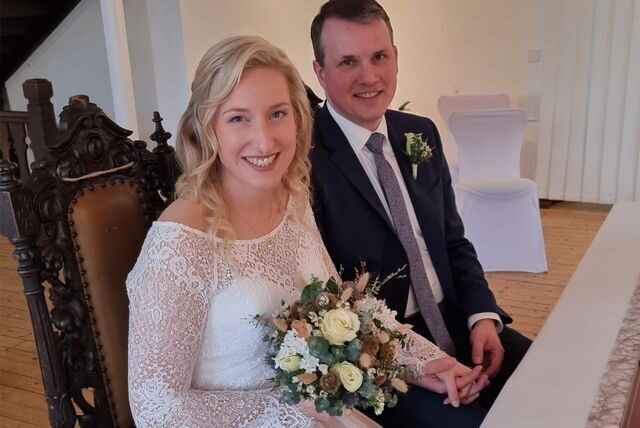 Tobias Stockhoff hat seine langjährige Freundin Monika Heisterklaus geheiratet.