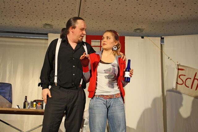 Konfirmanden sahen im Februar 2013 das Stück „Alkohölle“ in Oer-Erkenschwick.