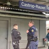 Die Bundespolizei war am Hauptbahnhof in Castrop-Rauxel im Einsatz.