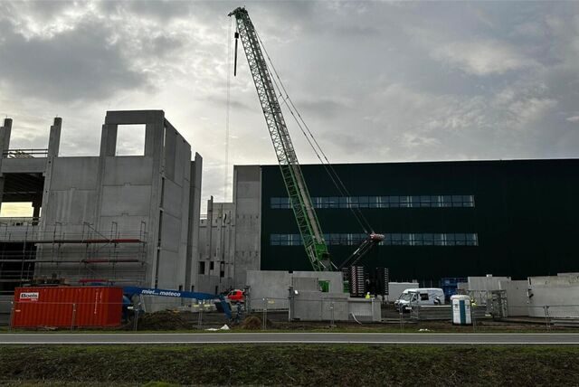 Levi’s Distributionszentrum Baustelle Wulfen