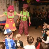 Clown Oli & Felinchen sorgten am Sonntag im Haus Uebersohn für viel Spaß beim Kinderkarneval.