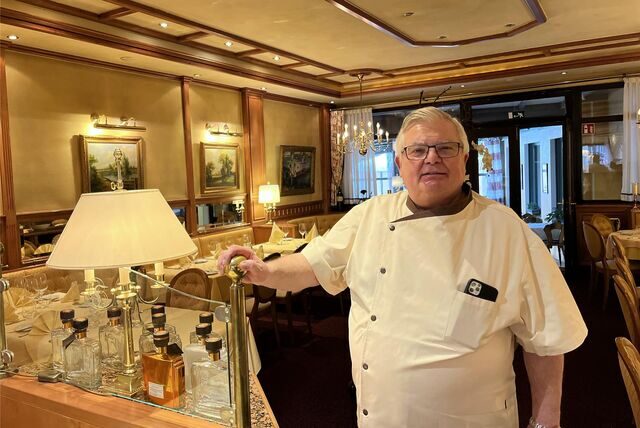 Sándor Czirjak in seinem Restaurant
