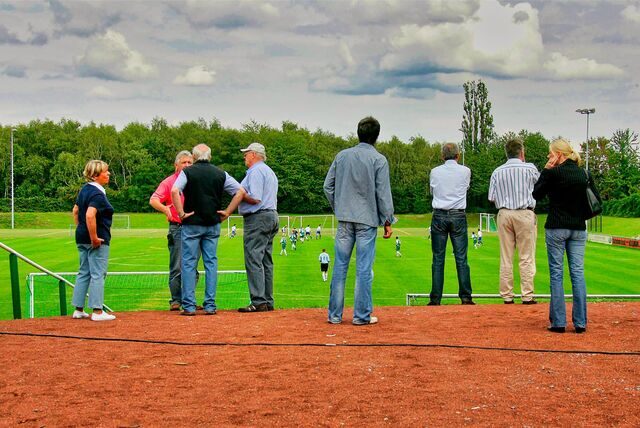 Das Stadion des SV Sodingen ist Schauplatz des Cranger Kirmes Cups.