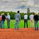 Das Stadion des SV Sodingen ist Schauplatz des Cranger Kirmes Cups.