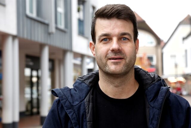 Michael Keller aus Haltern sattelte um vom Handwerker zum Erzieher und Therapeuten.